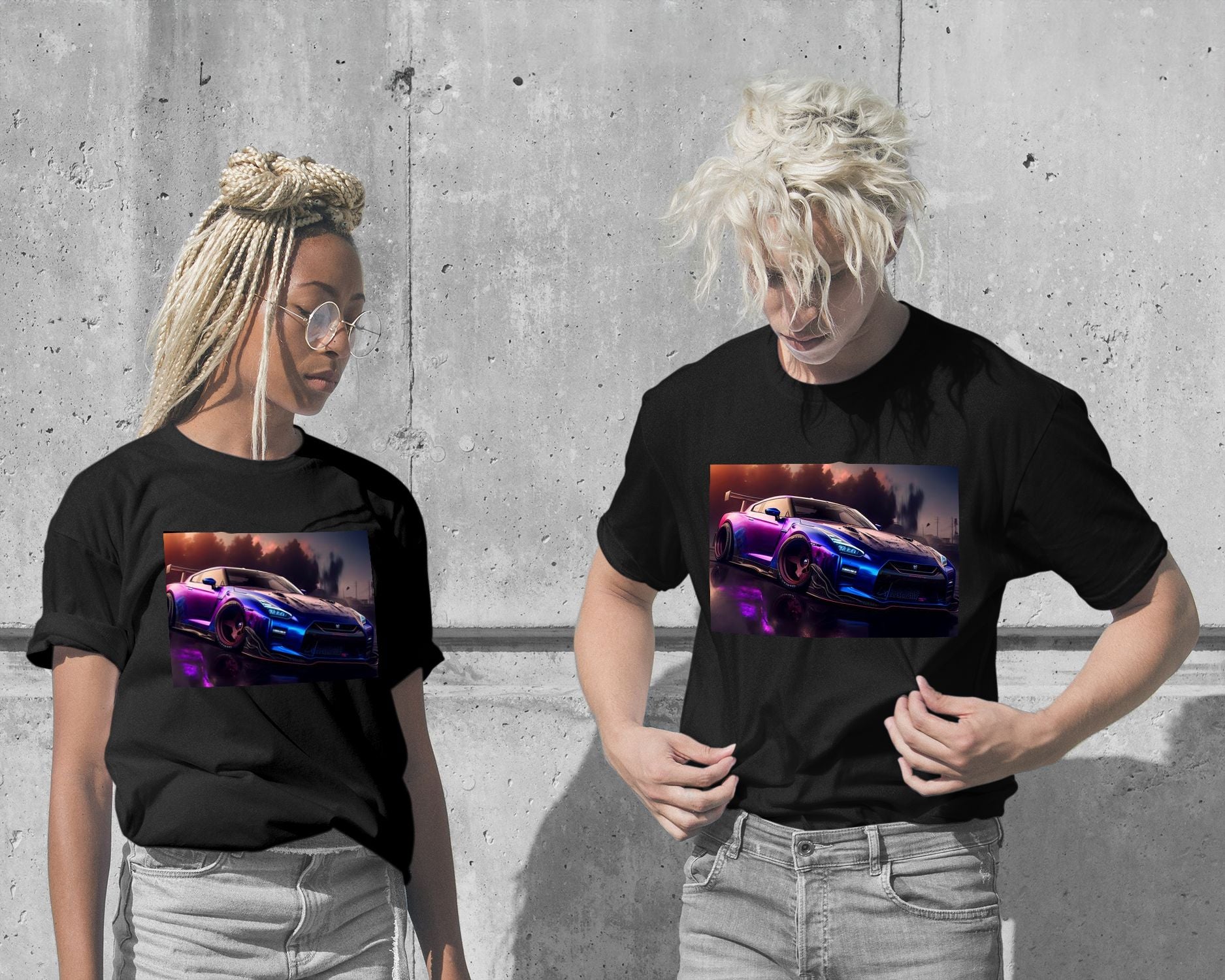 T-Shirt-Nissan GTR 30 Retro 2 - @LightCreative-wow.fan