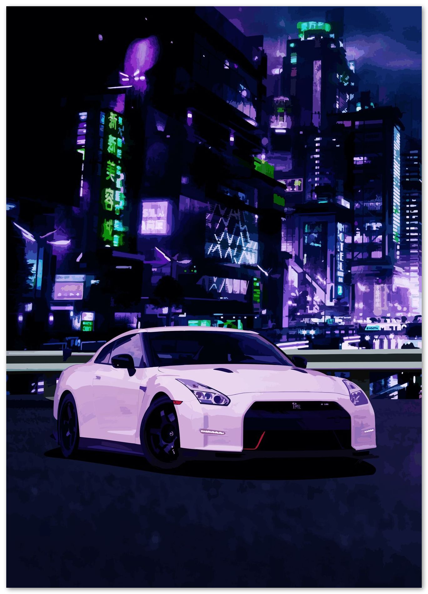 Nissan GTR R35 Retro - @nueman