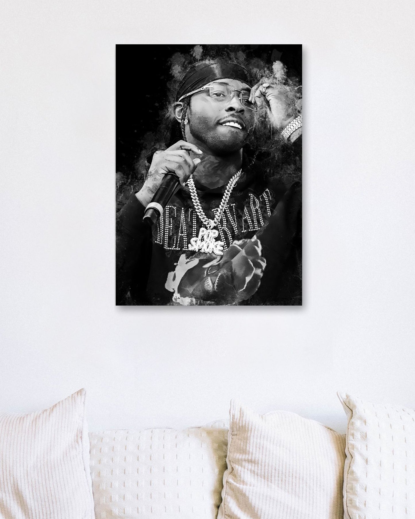 Paintings by pop smoke - @SanAcrylicstyle