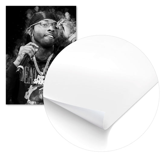 Paintings by pop smoke - @SanAcrylicstyle