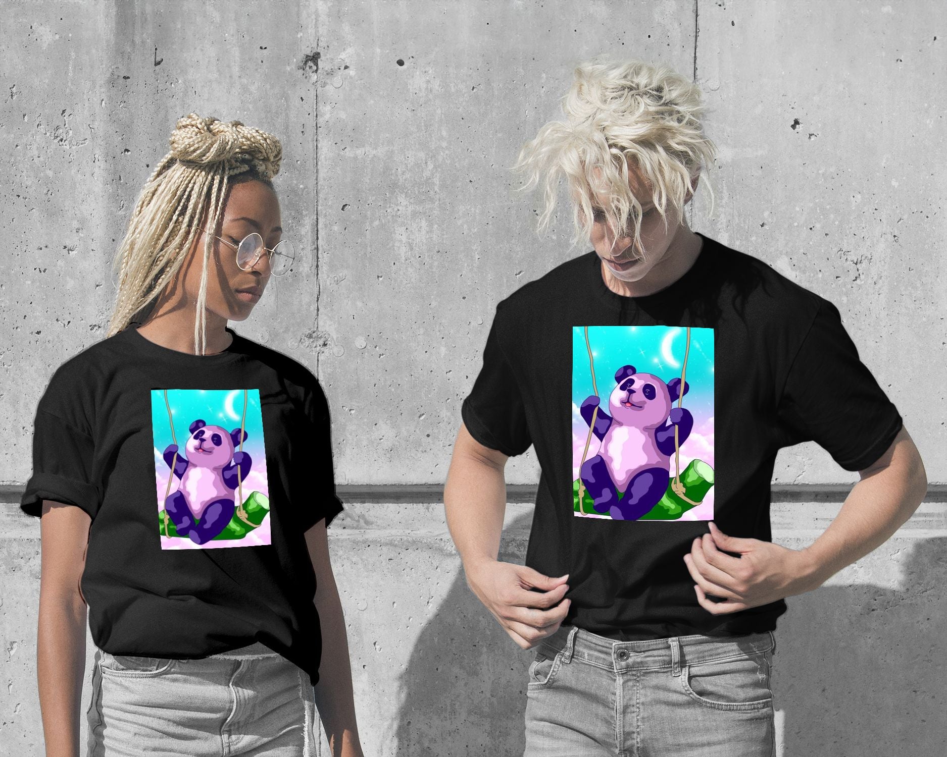 T-Shirt-panda animals aesthetic - @beautifulday-wow.fan