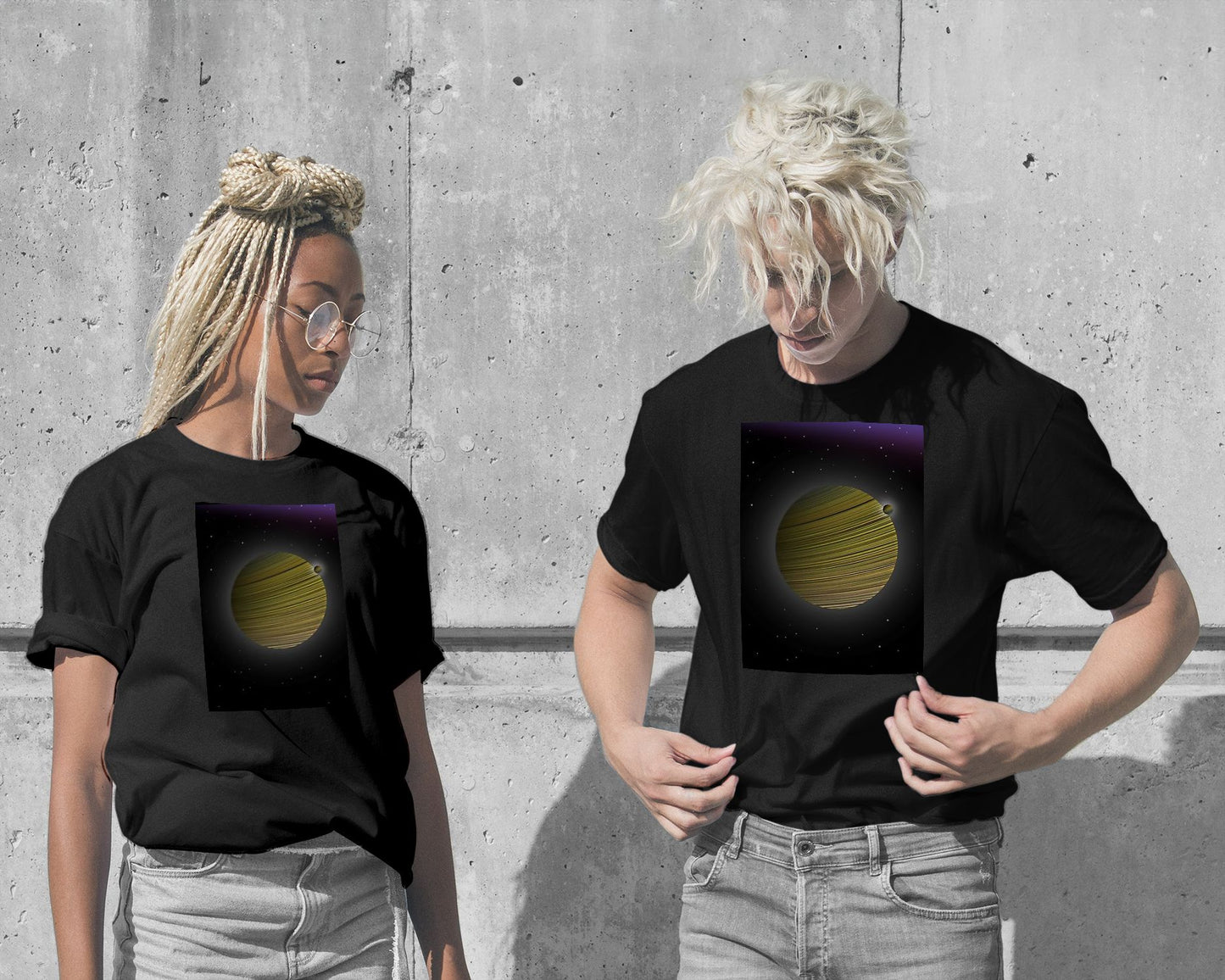 T-Shirt-partial planet - @xhipotermia-wow.fan