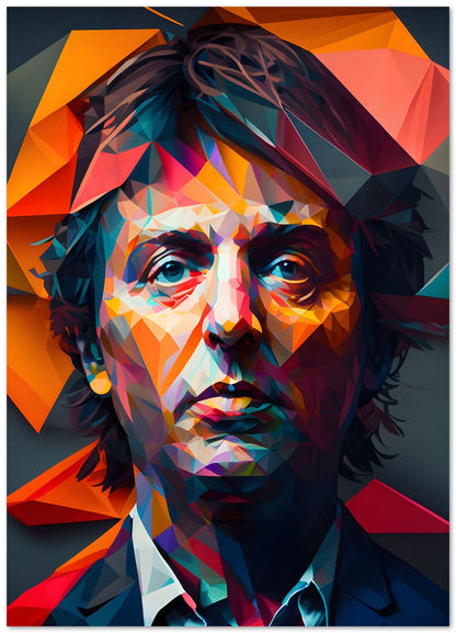 Paul McCartney Low Poly - @WpapArtist