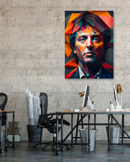 Paul McCartney Low Poly - @WpapArtist