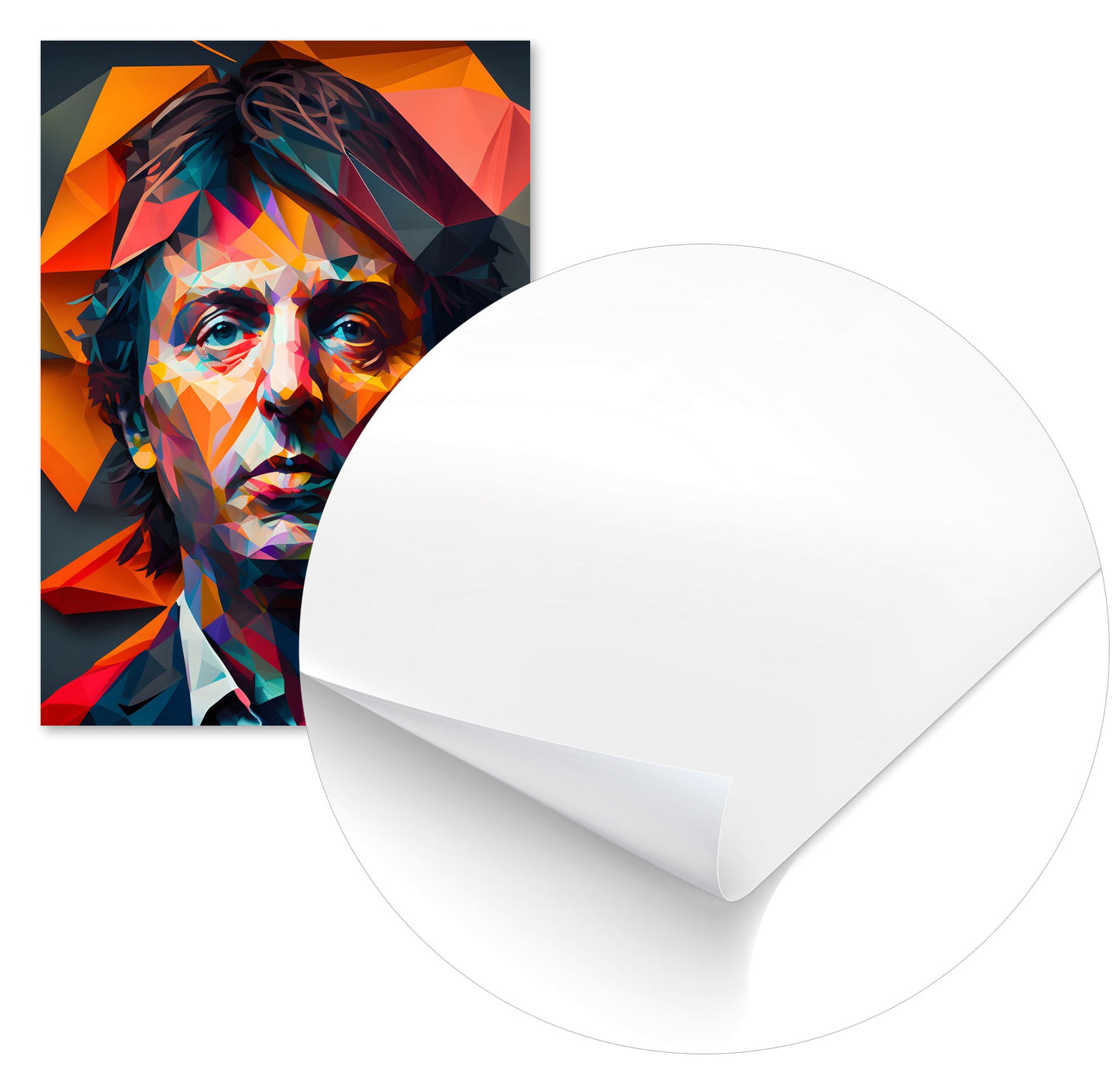 Paul McCartney Low Poly - @WpapArtist
