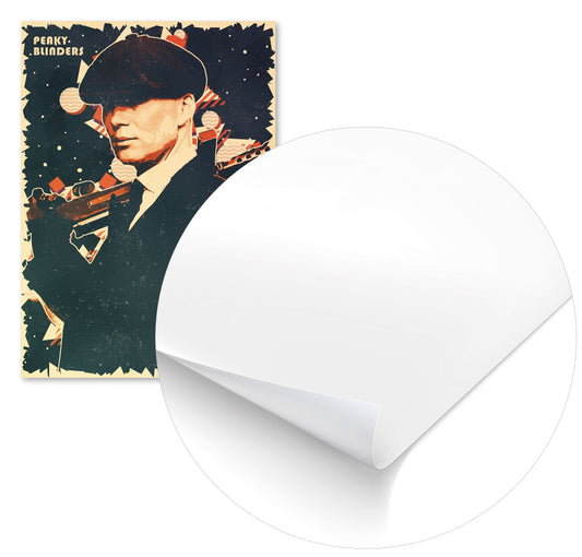 Peaky Blinders - Thomas Shelby Vintage Art - @ColorizeStudio