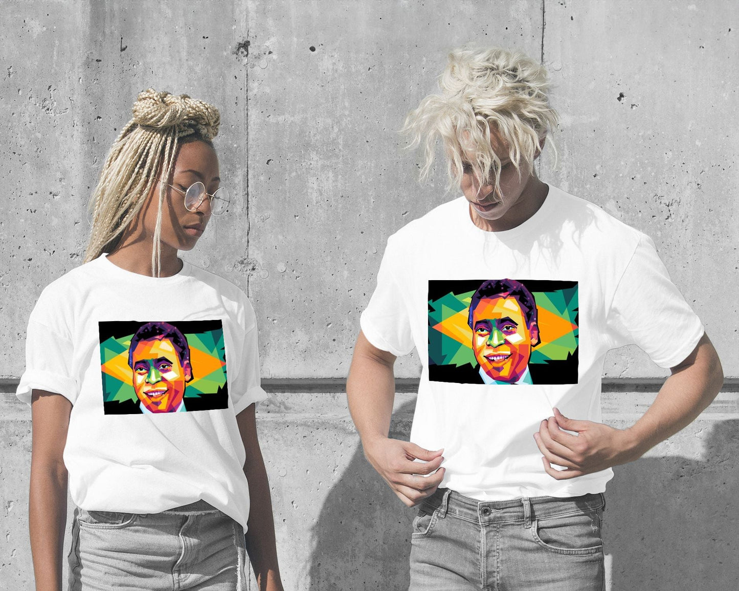 Tee pele pop art - @AsranVektor
