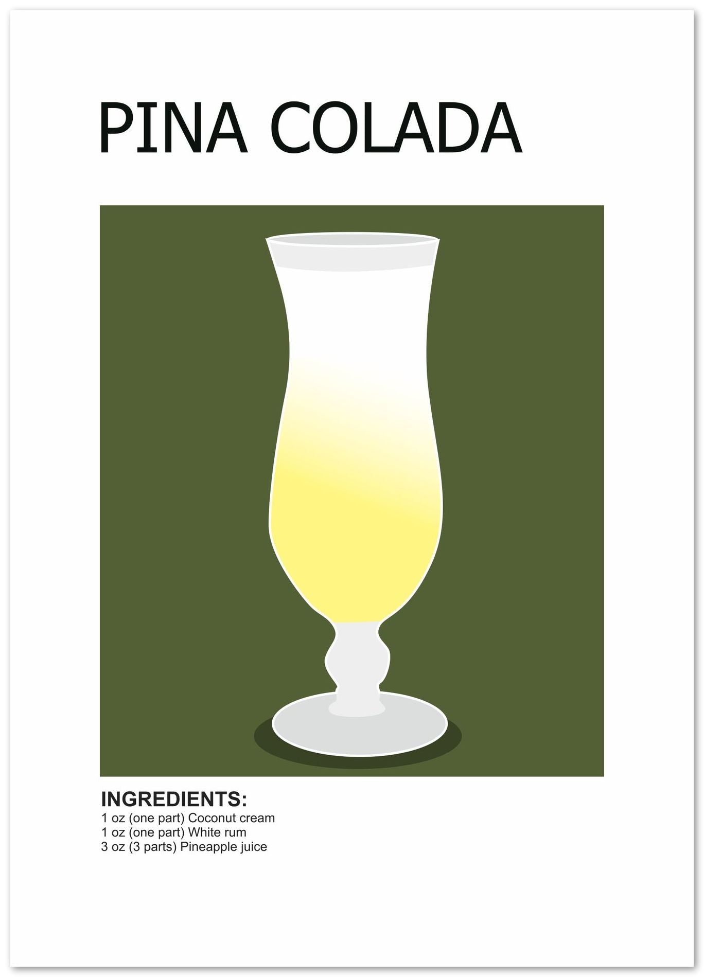 pina colada - @wwxy