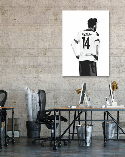 pizarro portait wall art - @wwxy