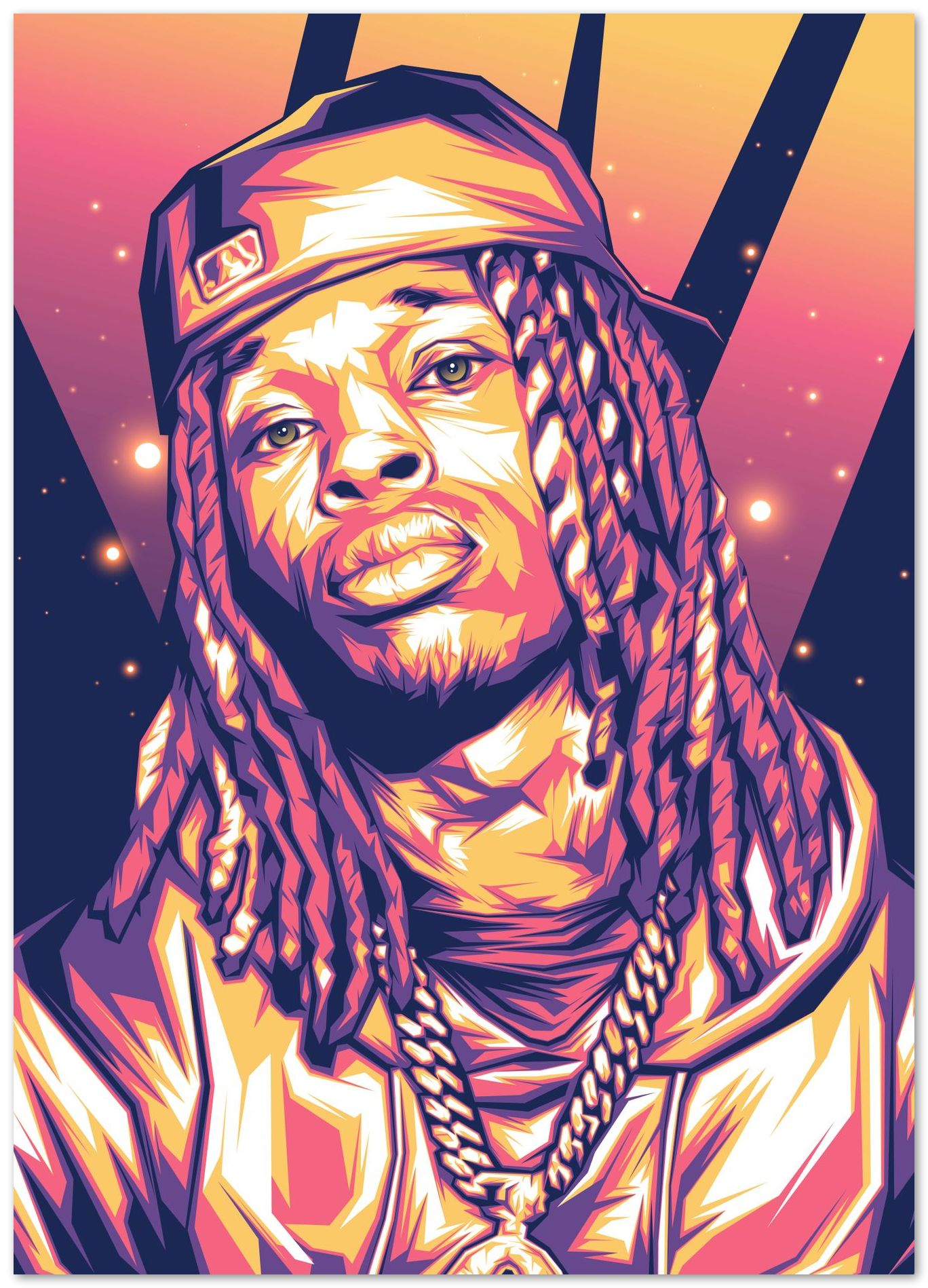 Polo G Pop Art 12 @LuckyDream Buy illustrations and artworks