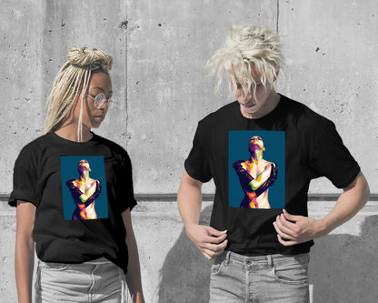 T-Shirt-Pop Art Georgeous Girl - @WpapArtist-wow.fan