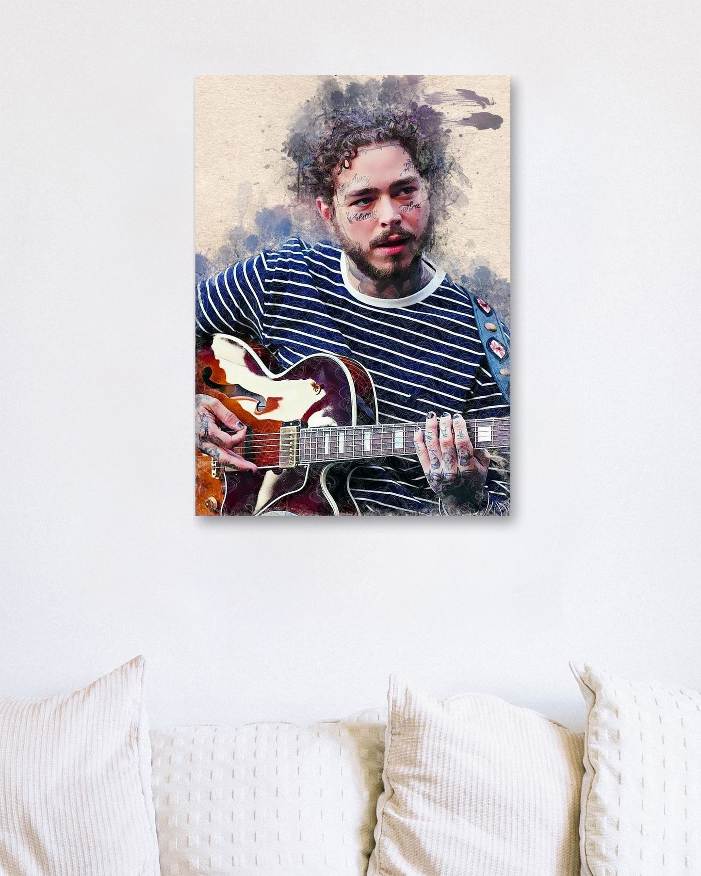 Post malone abstract art 2 - @SanAcrylicstyle