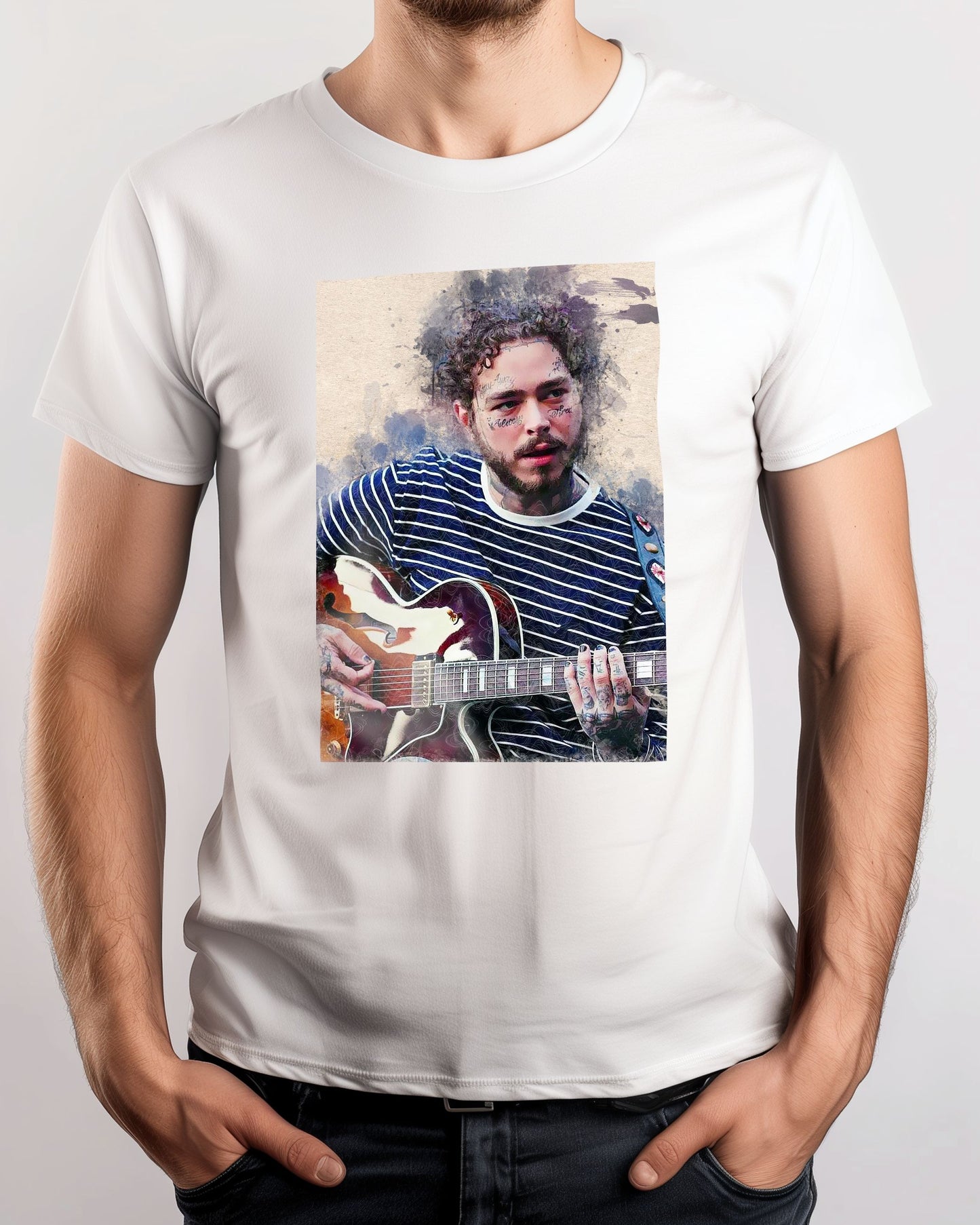 Post malone abstract art 2 - @SanAcrylicstyle