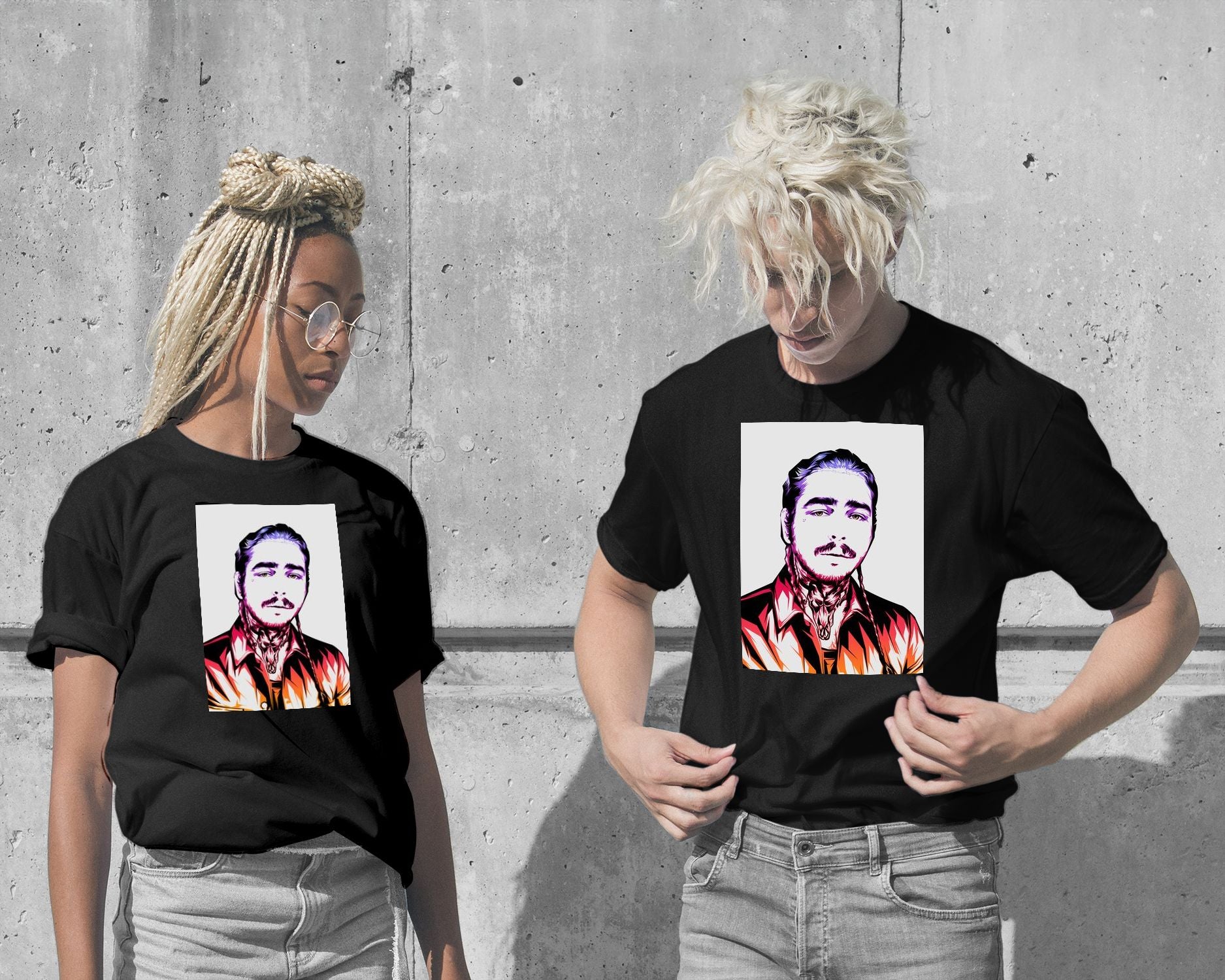 T-Shirt-Post Malone Minimalist - @LuckyDream-wow.fan