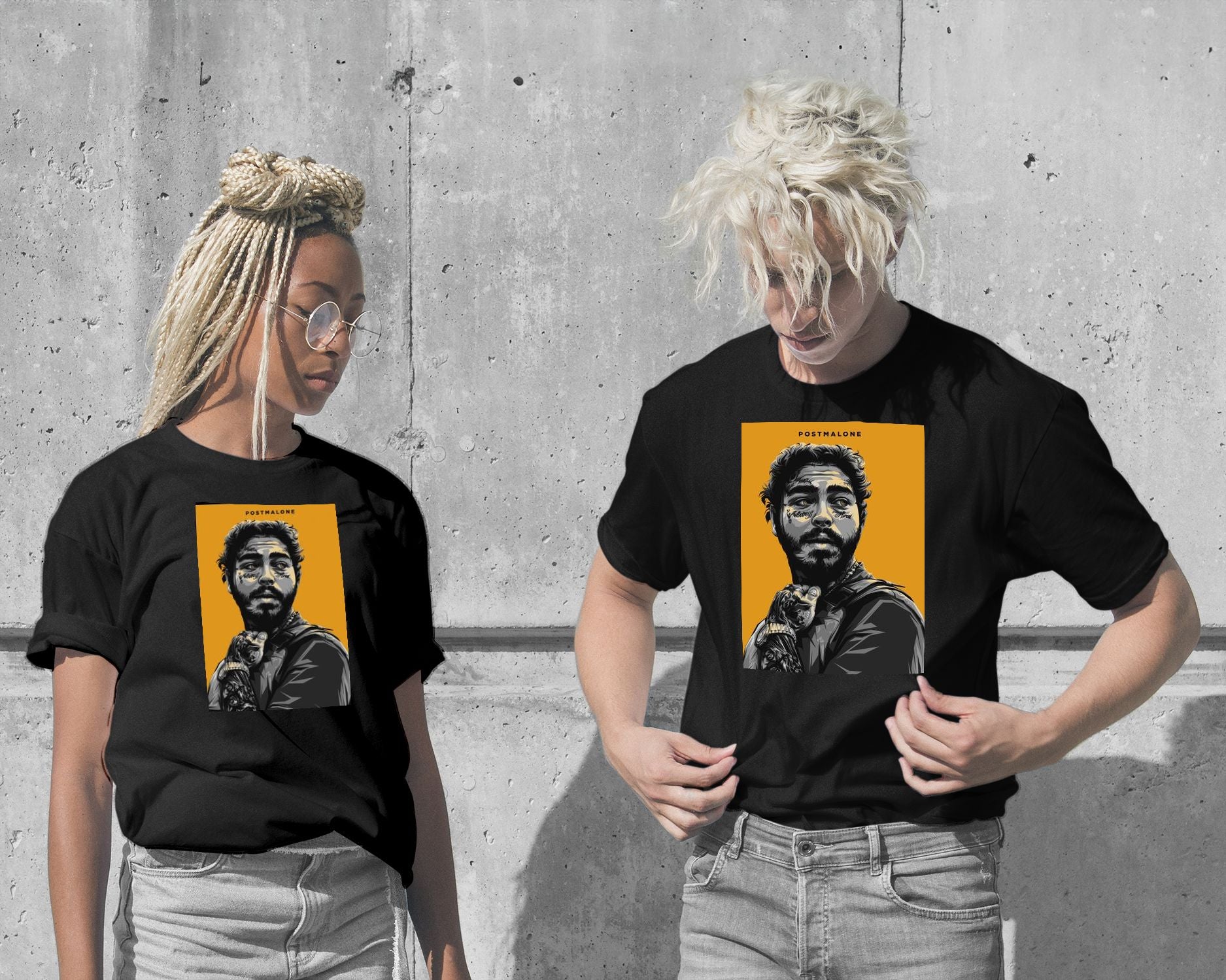 T-Shirt-Post Malone Pop Art 2 - @LuckyDream-wow.fan