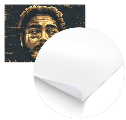 Post Malone Pop Art 9 - @LuckyDream
