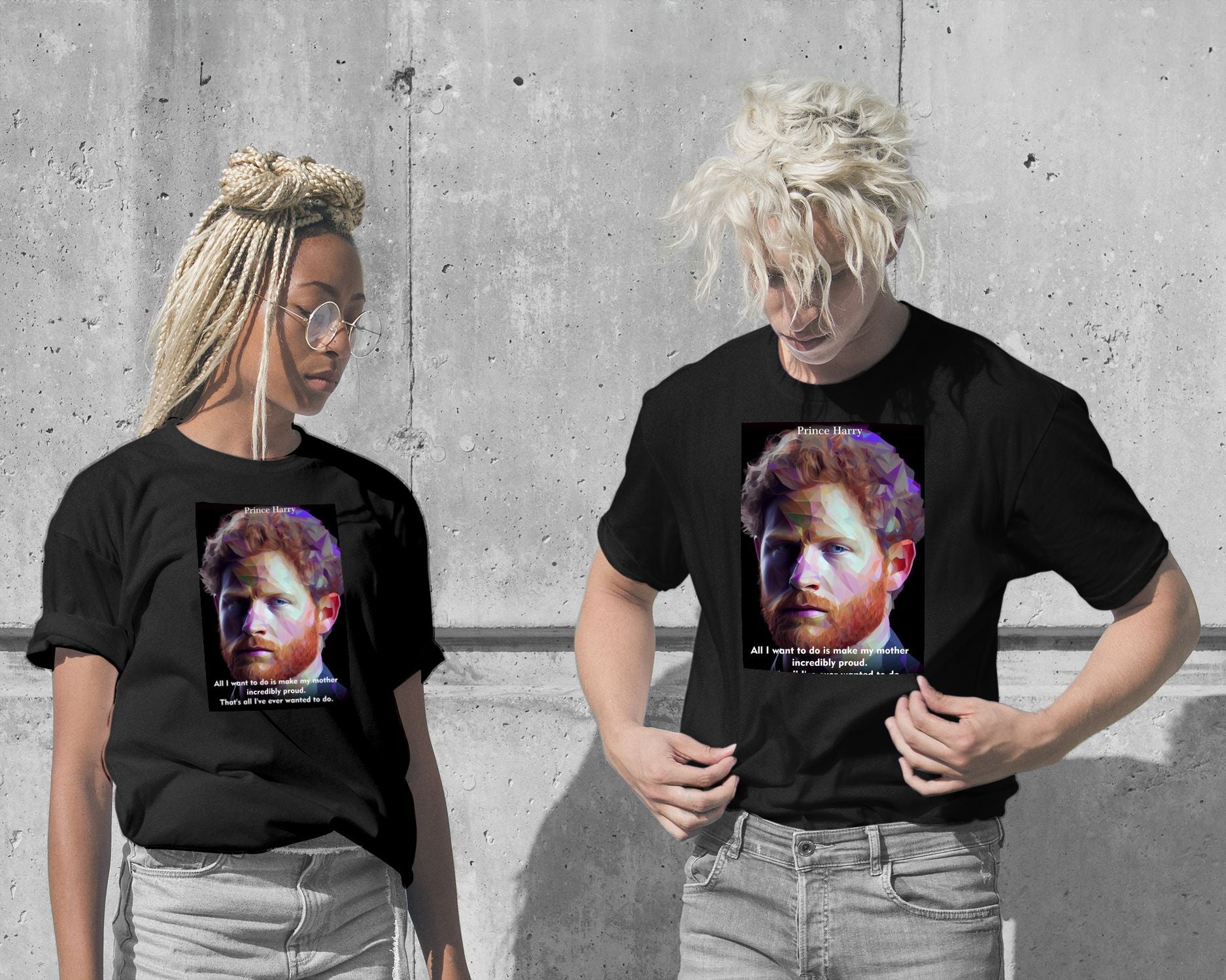 T-Shirt-Prince Harry Quotes - @WpapArtist-wow.fan