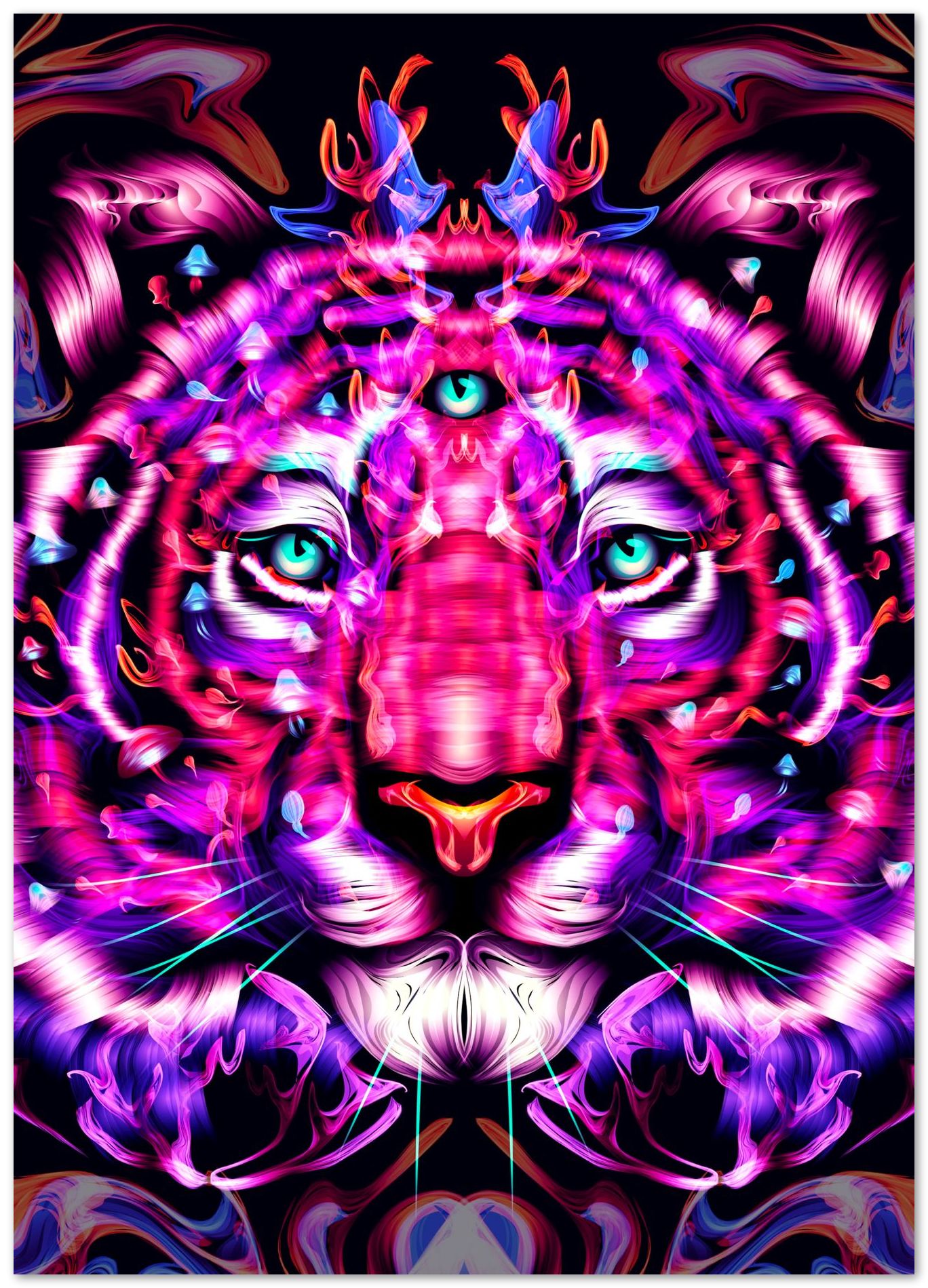 Psychedelic Tiger - @Windriani