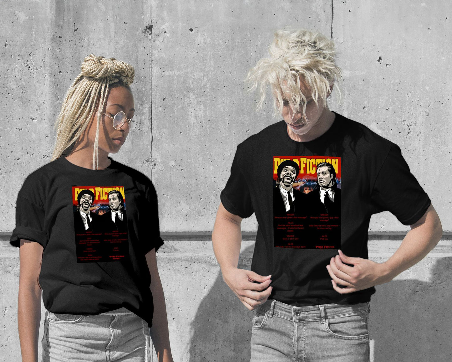 T-Shirt-Pulp Fiction 3 - @insaneclown-wow.fan