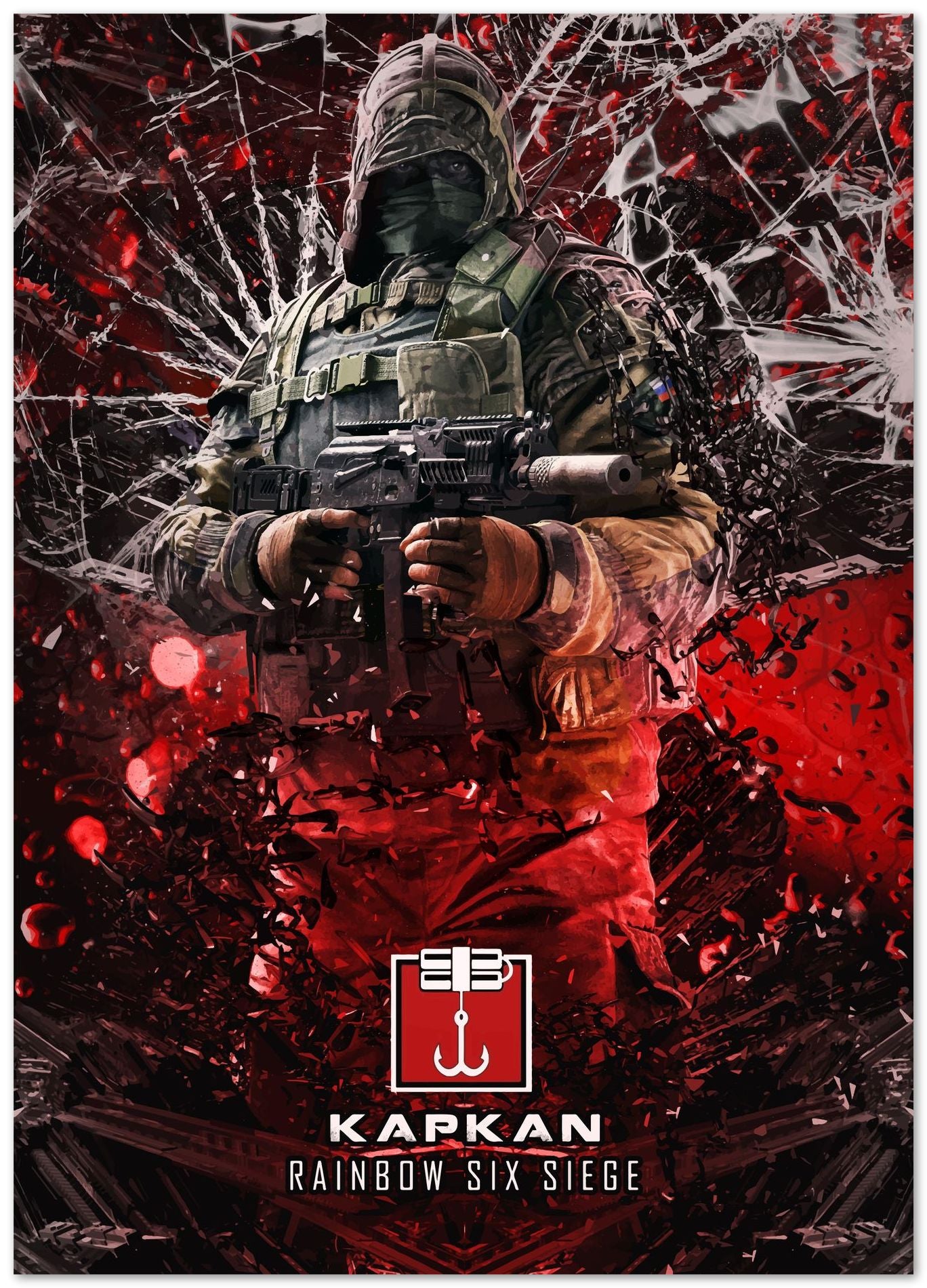 Rainbow Six Seige Kapkan - @SyanArt