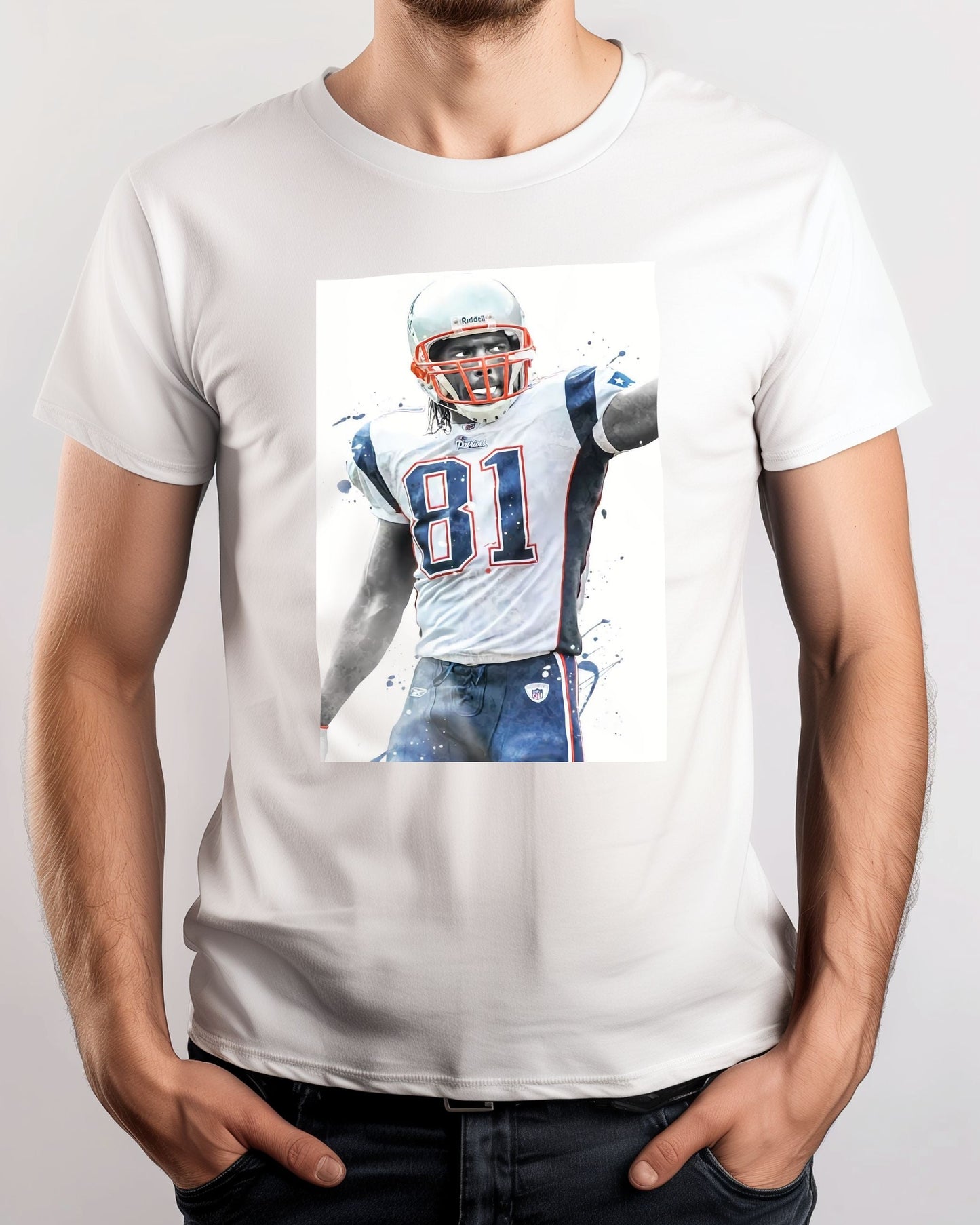 Tee Randy Moss Patriots - @ArtStyle