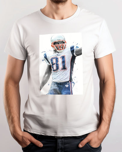 Tee Randy Moss Patriots - @ArtStyle