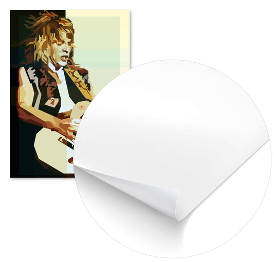 Randy Rhoads Guitarist Portait - @Artkreator