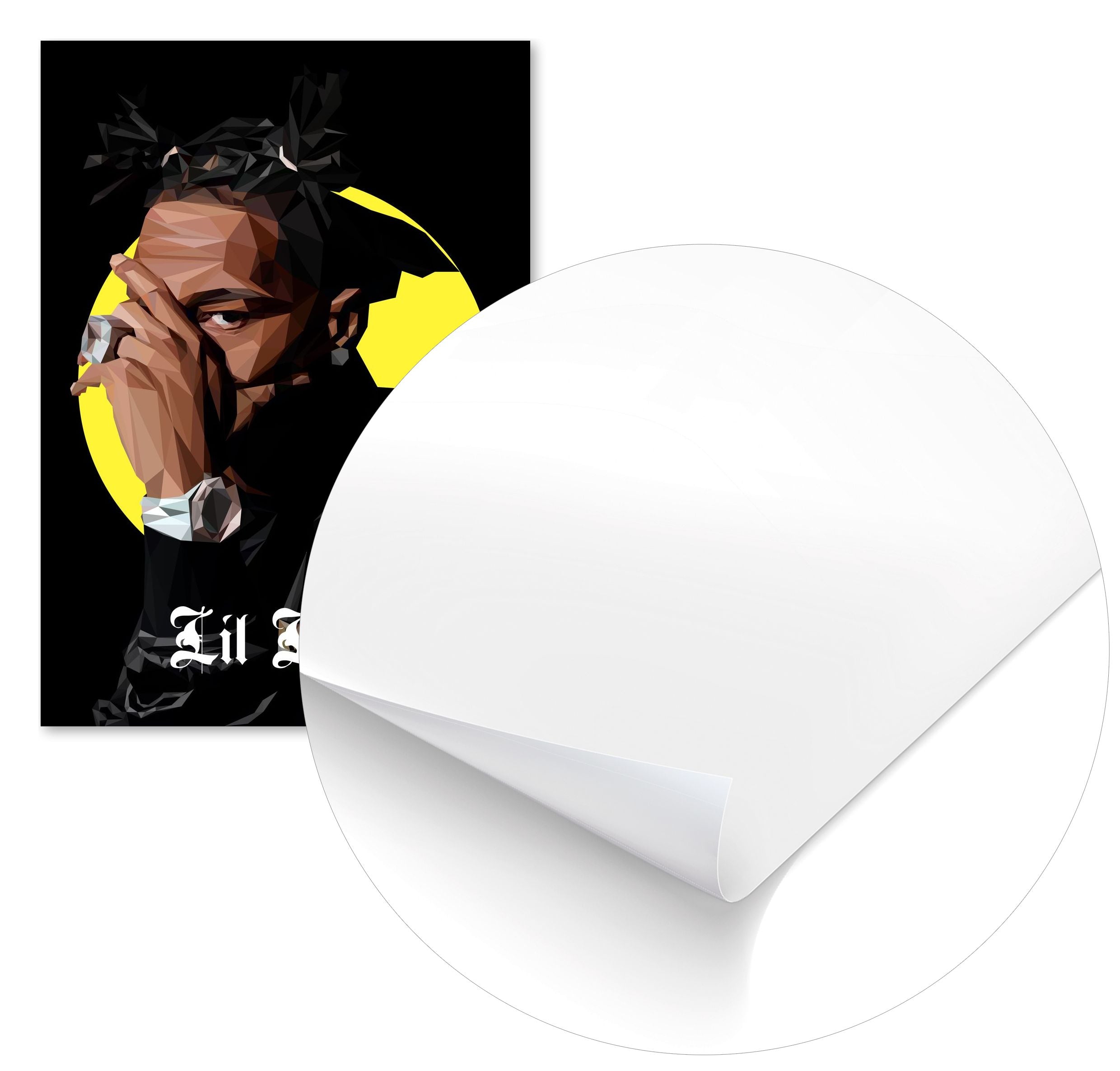 Brooklyn Rapper Poster RAPPER POSTER - @BESTPOSTER - Buy illustrations and artworks made by ...