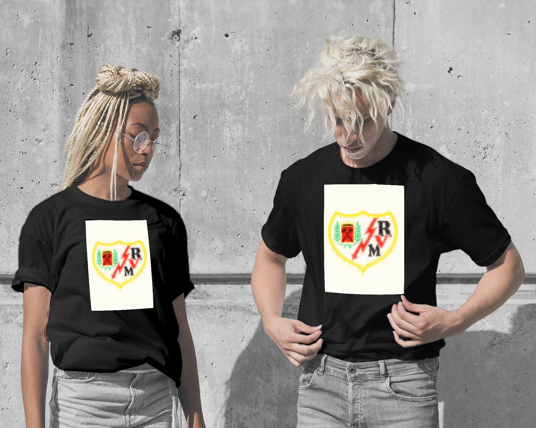 T-Shirt-Rayo Vallecano FC - @ArtStyle-wow.fan