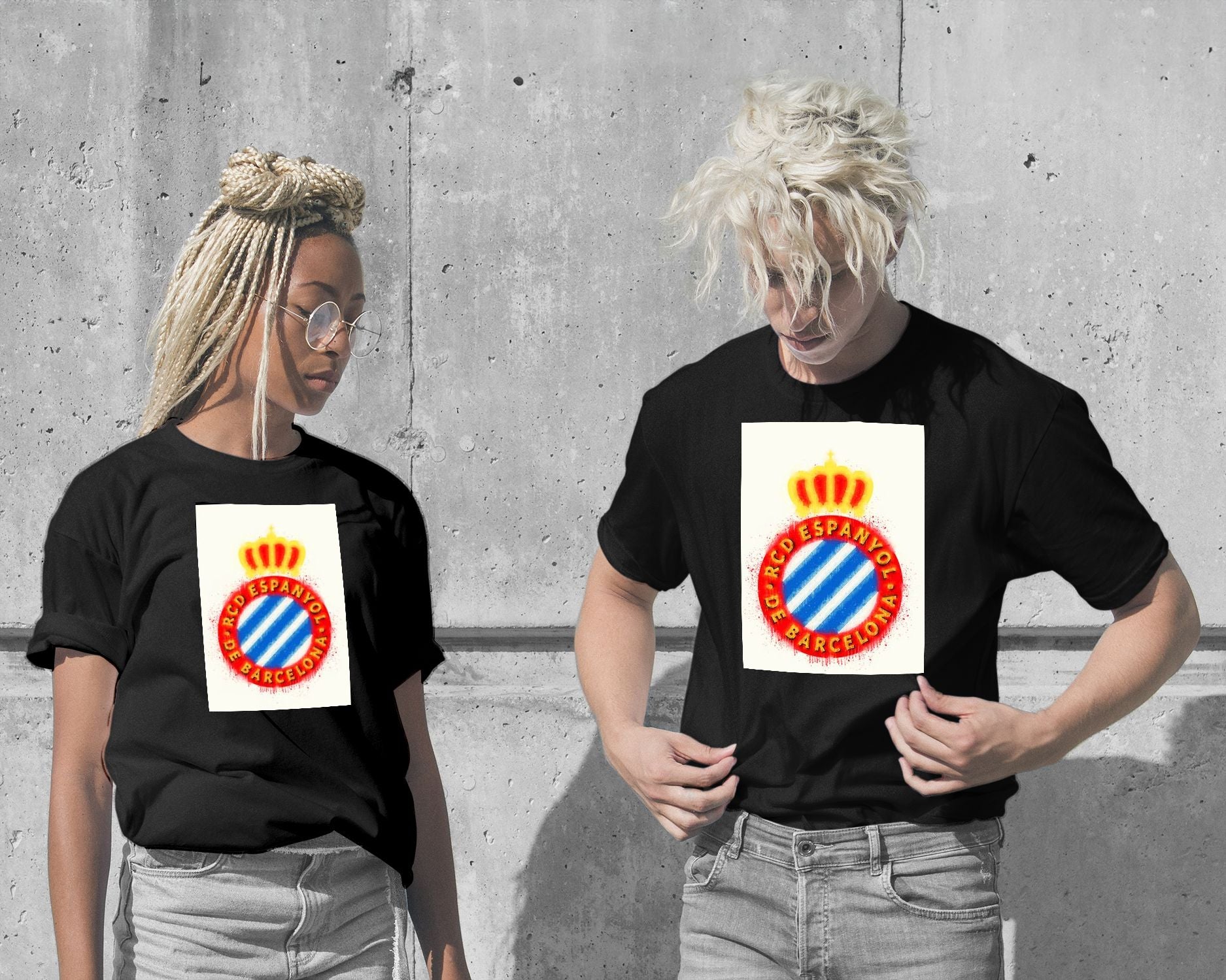 T-Shirt-RCD Espanyol - @ArtStyle-wow.fan
