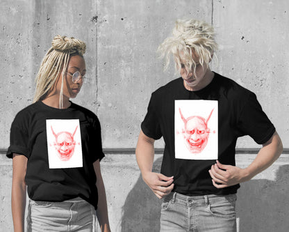 T-Shirt-Red hannya - @Dennyconstantine-wow.fan