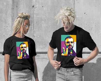T-Shirt-Ringo Star Pop Art - @WpapArtist-wow.fan