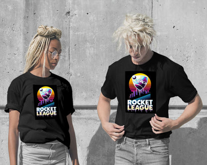 T-Shirt-Rocket League in sunset - @Arthur-wow.fan