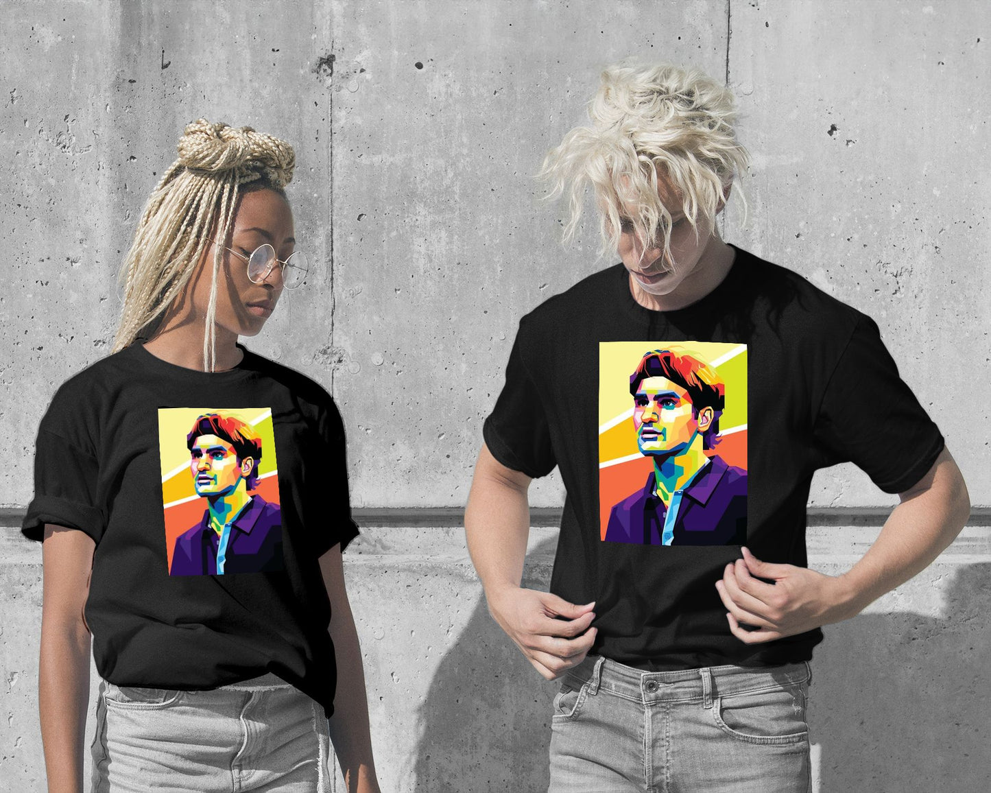 T-Shirt-Roger Federer - @hikenthree-wow.fan