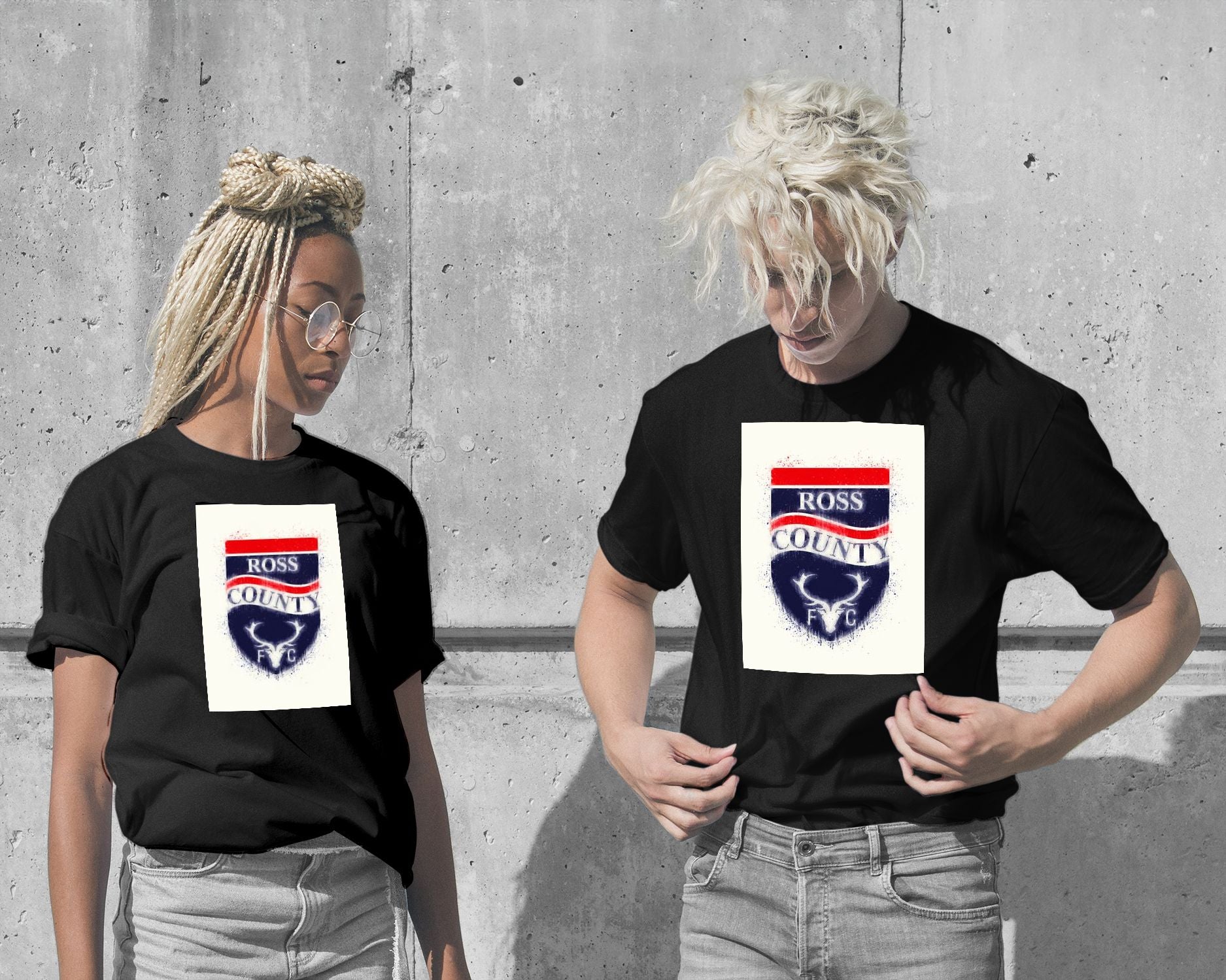 T-Shirt-Ross County - @ArtStyle-wow.fan