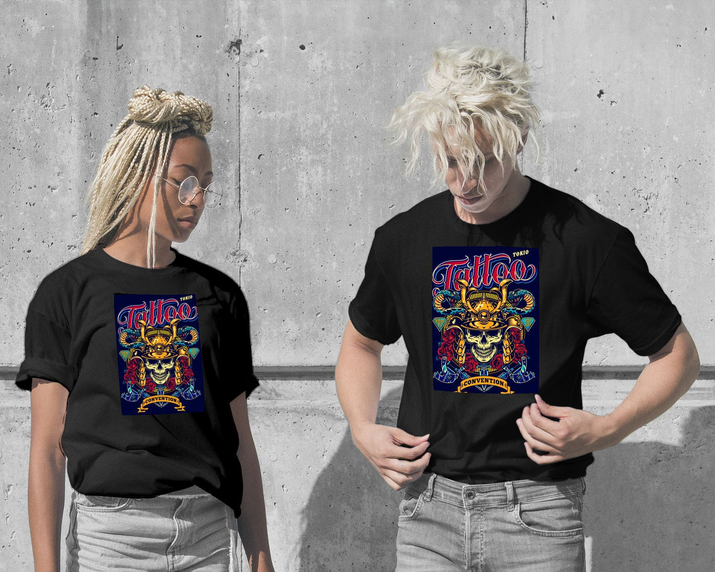 T-Shirt-Samurai 2 Vintage Style - @WpapArtist-wow.fan