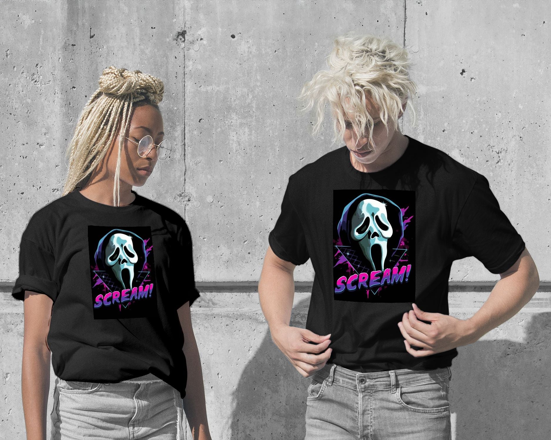T-Shirt-Scream Movie 2 - @Hollycube-wow.fan