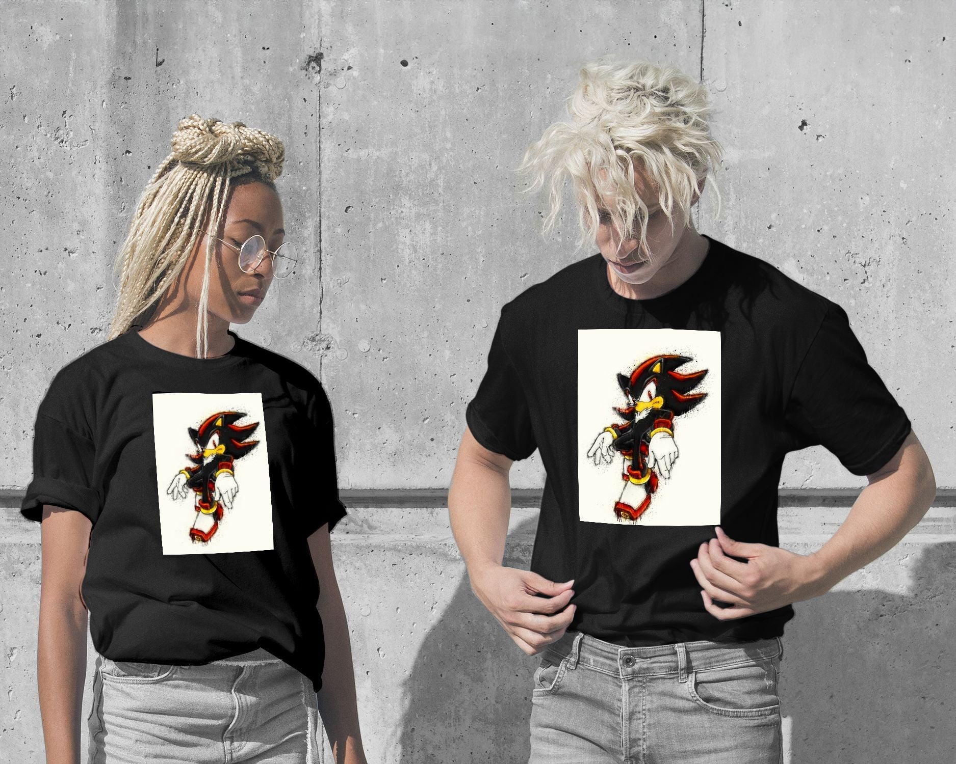 T-Shirt-Shadow the Hedgehog - @ArtStyle-wow.fan