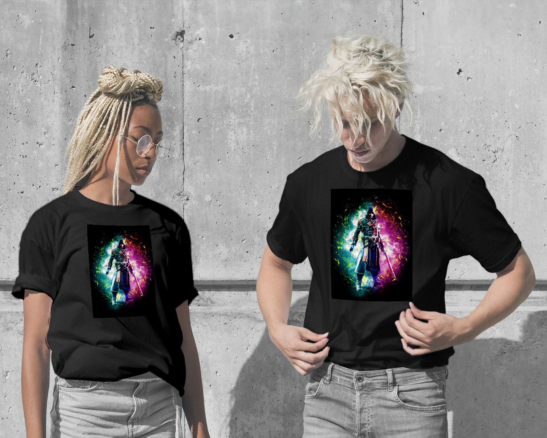 T-Shirt-Shay Cormac assasin's creen digital art - @Baracca-wow.fan