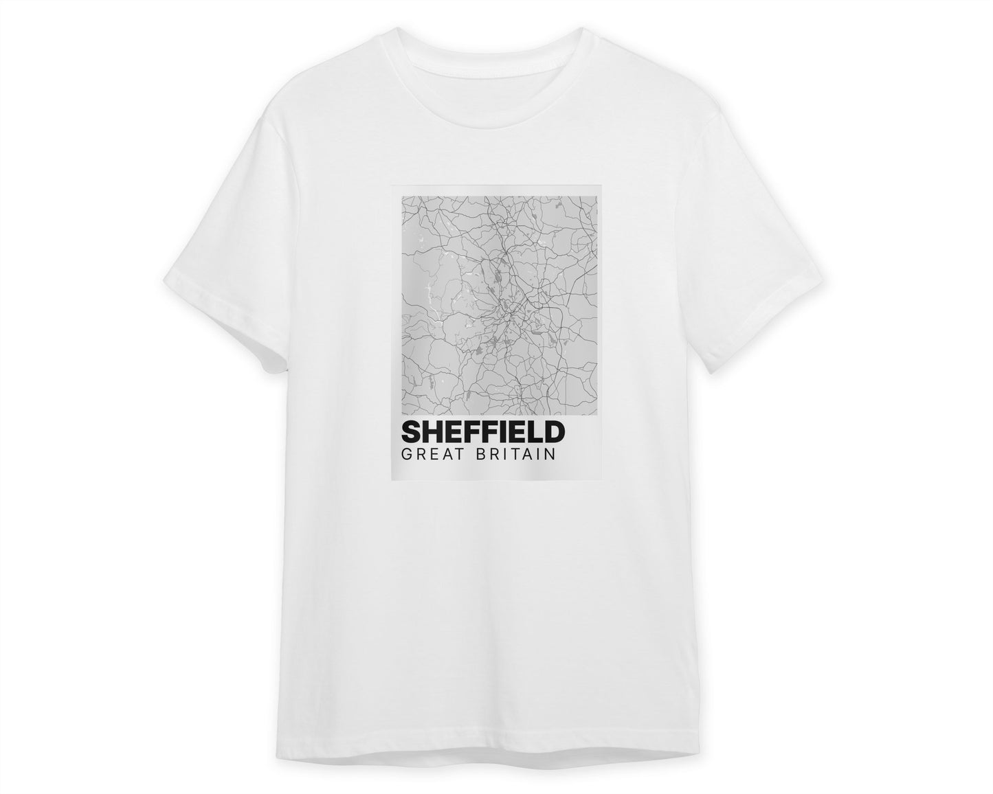 Sheffield Map  - @VickyHanggara