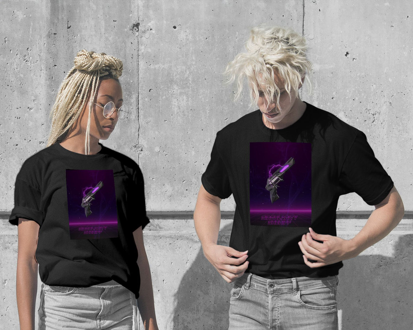 T-Shirt-Singularity Sheriff Valorant - @nueman-wow.fan
