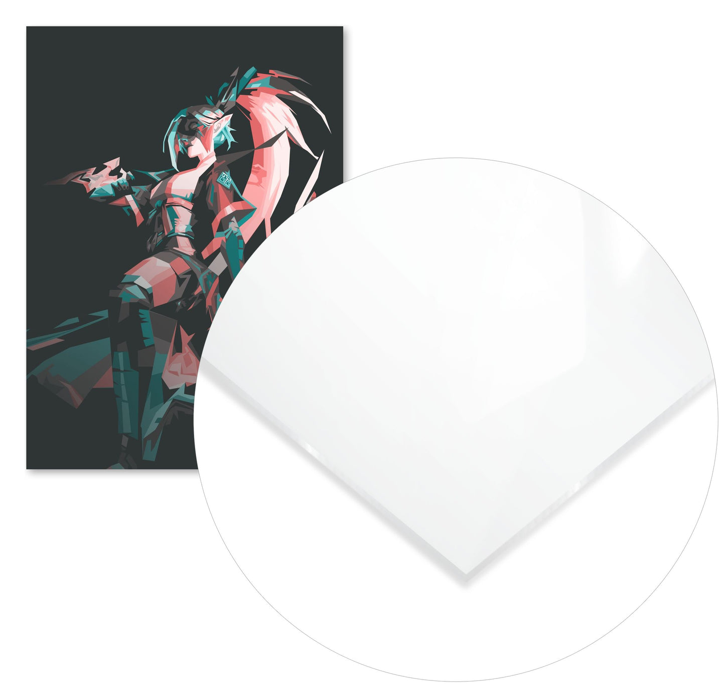 spirit blossom vayne colorful portrait - @wwxy