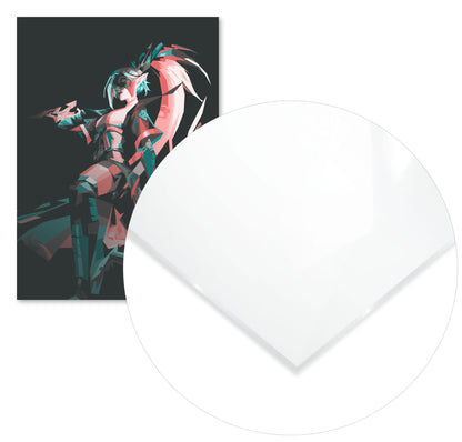 spirit blossom vayne colorful portrait - @wwxy