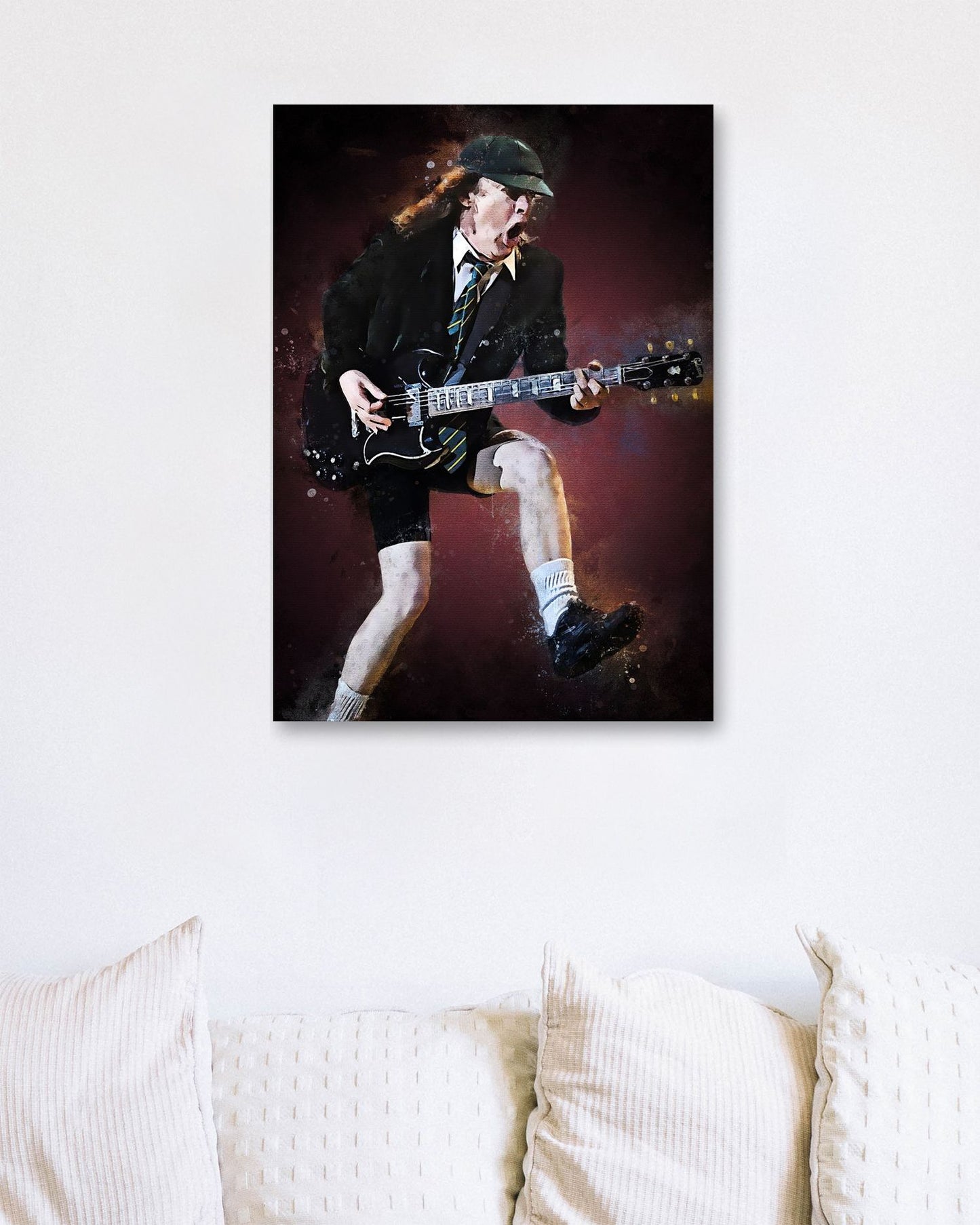 Splatter Angus Young - @4147_design