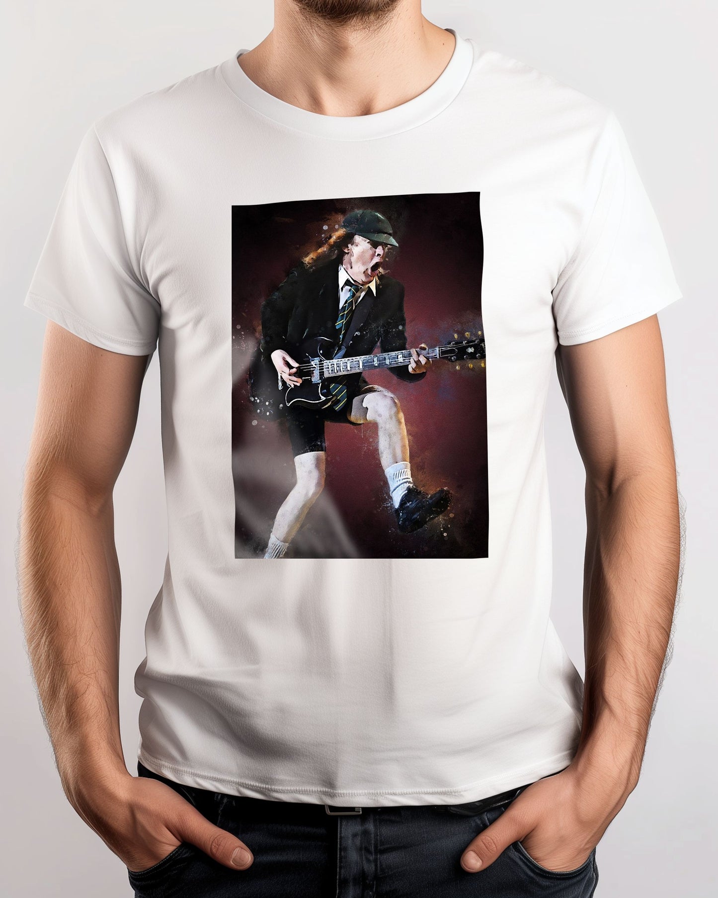 Splatter Angus Young - @4147_design