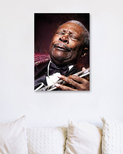 Splatter B.B King - @4147_design