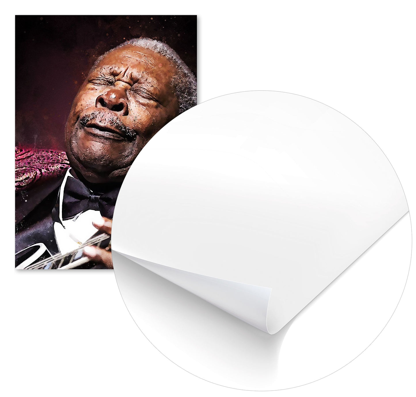 Splatter B.B King - @4147_design