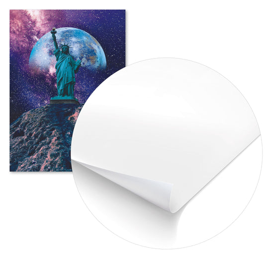 Statue Liberty Space Outer Galaxy 1 - @JeffNugroho