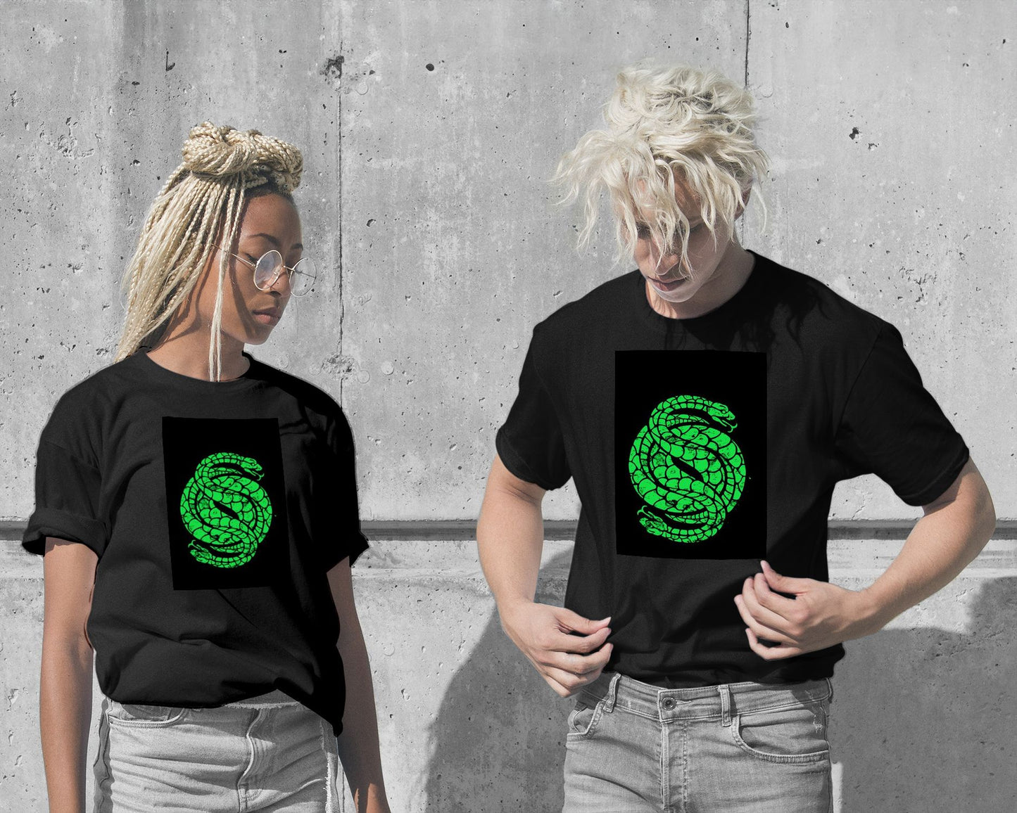 T-Shirt-Strange Snake 2D - @FreakCreator-wow.fan