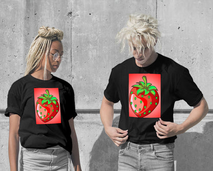 T-Shirt-Strawberry - @hikenthree-wow.fan